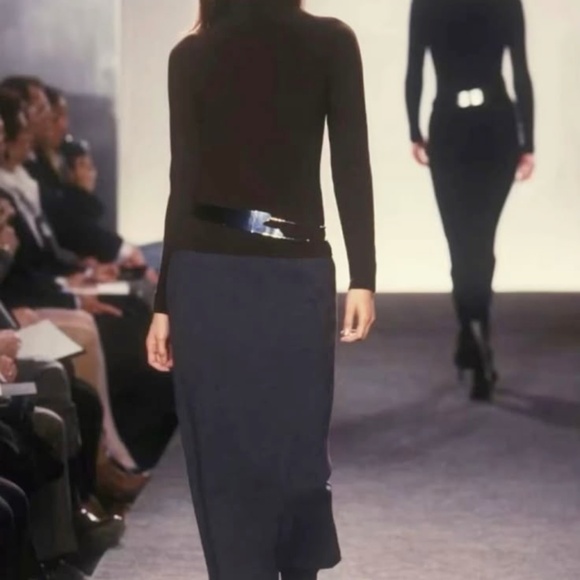 Retail $1290 Ralph Lauren Purple Label 100% CashmereBlack Turtleneck Sweater S - Picture 8 of 8